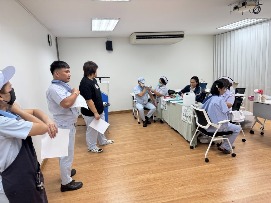 การฉีดวัคซีนไข้หวัดใหญ่ประจำปี 2025  โดย โรงพยาบาลราชธานี